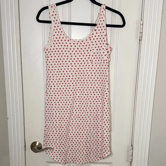 Roller Rabbit Alba Sleep Jersey in Pink Heart - Picture 2 of 5